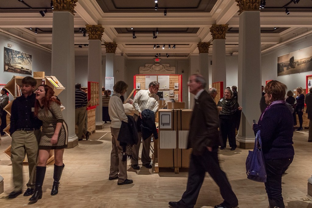 The traveling exhibit from Germany Utopia - Revisiting a German State in America brought attention to Missouri's German Heritage for 60,000 visitors to the Missouri History Museum in St. Louis.