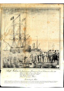 Schiff MEDORA, 1834 - Handschriften der GAGO, Nr. 351 Bd. 1, S. 16a - 0096 - StAAl - HiRes