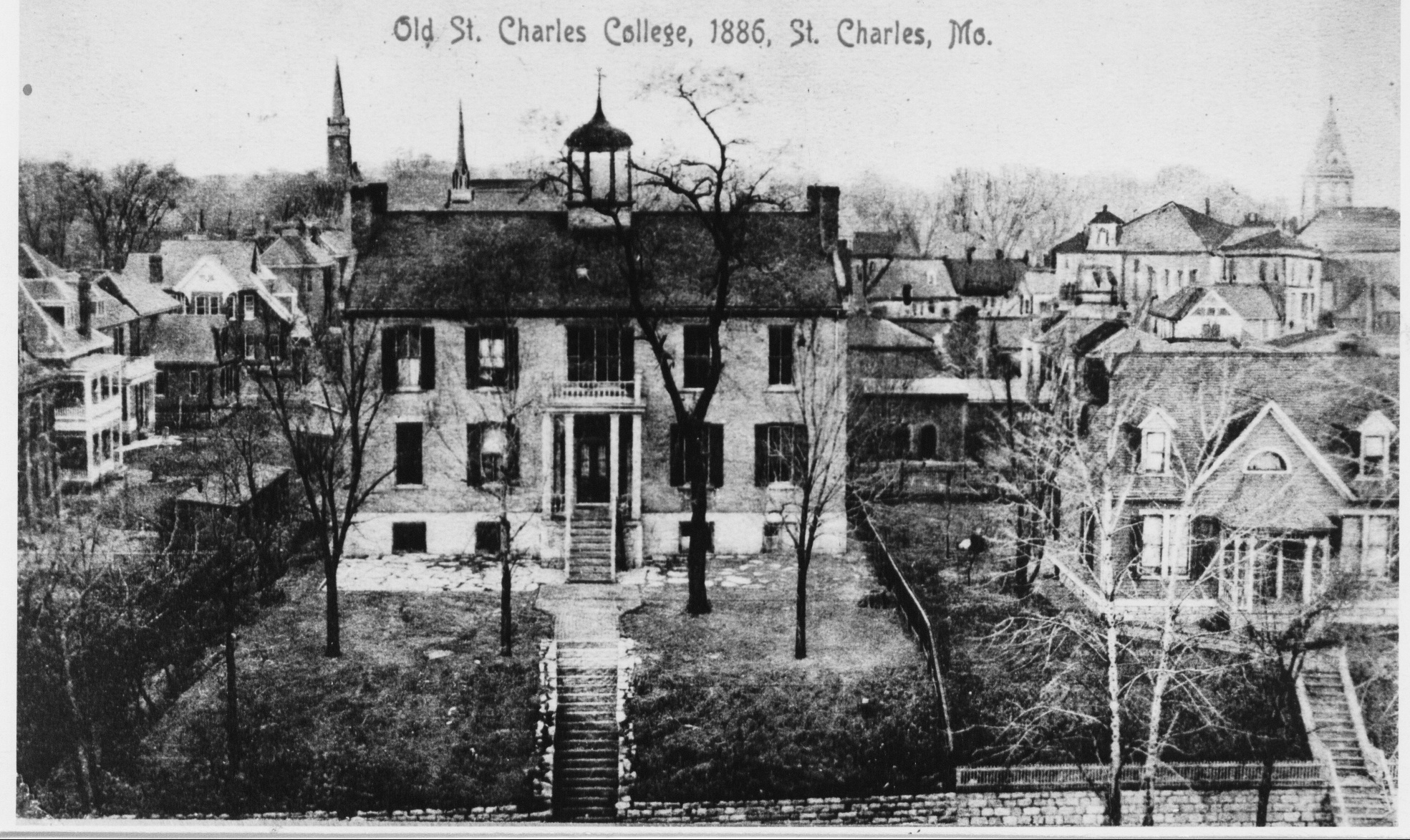 Old St. Charles College - 1886
