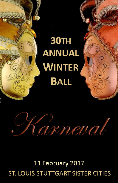 St.Louis-Stuttgart Sister Cities announces 30th Winter Ball&nbsp;Karneval